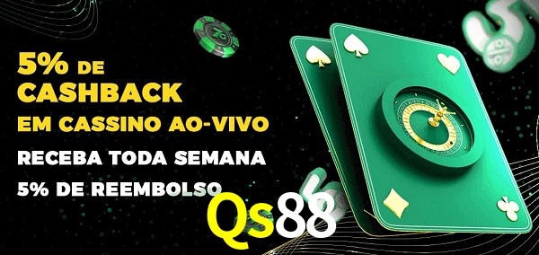 Promoções do cassino ao Vivo Qs88